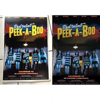 POSTER RED VELVET - PEEK A BOO VER UNOFFICIAL