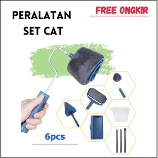 Roll Cat Tembok Tanpa Belepotan Pintar Facil Smart Paint Roller Kuas Roll Cat Tembok Anti Tumpah- HD-TVYQS