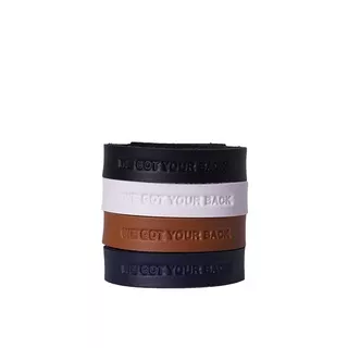 We Got Your Back Bracelet - Gelang Faux Leather (Kulit Sintetis) Couple Pria Wanita