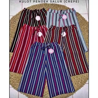 KULOT SALUR PENDEK TERMURAH/CELANA STRIPE TERLARIS/KULOT WAFFLE/COD /CELANA SALUR TERBEST SELLER/KULOT BIG SIZE/CELANA JUMBO/FASHION WANITA/KULOT MOTIF SALUR/KULOT PREMIUM/CELANA MURAH/KULOT CREPE/BAGGY PANT SALUR/KULOT DEWASA