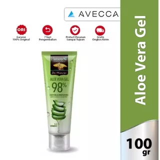 Herborist Aloe Vera Gel 98% 100gr / Soothing Gel / Ekstrak Lidah Buaya