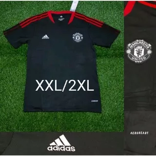 JERSEY MU TRAINING HITAM PREMATCH BIG SIZE XXL 2XL 21 22 2021 2022 BAJU BOLA PRE MATCH UKURAN BESAR GO GRADE ORI THAILAND