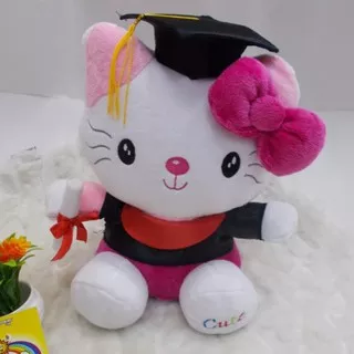 Boneka hellokitty wisuda / toga sarjana (kucing / cat) (05020627)