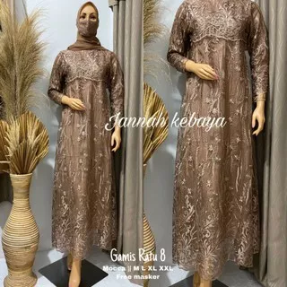 Gamis Ratu Jannah / Kebaya Modern / Gamis Kebaya / Gamis Pesta Mewah / Gamis /Kebaya Kondangan