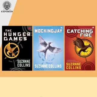 Seri Novel Suzzane Collins The Hunger Games, Mockingjay, Chatching Fire