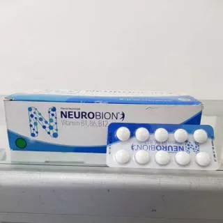 Neurobion Putih - Vitamin Neurotropik Blister 10 Tablet