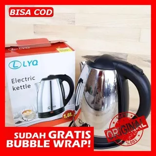 PROMO..!! TEKO LISTRIK LYQ 1,8L / PEMANAS AIR ELEKTRIK / TEKO MULTIFUNGSI / TEKO LYQ [100%ORIGINAL]