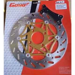 DISC BRAKE PIRINGAN CAKRAM DEPAN BEAT VARIO SCOOPY GENIO MODEL BULAT UK260MM