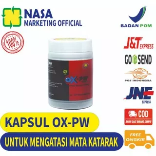 Kapsul OX PW Mata Katarak dan Mata Plus untuk meredakan sakit mata katarak