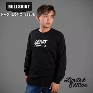 (PREMIUM) KAOS LONG SLEEVE / KAOS LENGAN PANJANG PRIA / KAOS DISTRO BULLSHIRT BANDUNG