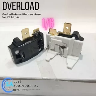 Overload Kulkas Gepeng Pengaman Kompresor Kulkas Sharp LG Toshiba Umum - 1/6