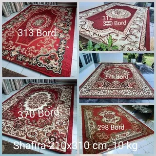 Karpet Permadani Klasik Safira Shafira Almaya Jumbo 210x310 cm