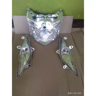 cover body - Refektor lampu depan plus repektor sein honda beat karbu sesuai gambar