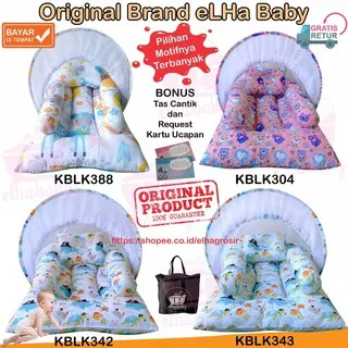 Kasur Bayi Motif Doraemon biru / Kasur Bayi elhababy 197 / KASUR LIPAT Unik Murah Terlaris bro