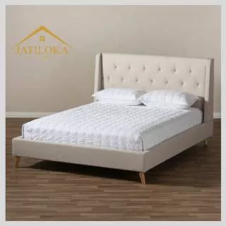 BED RETRO - tempat tidur minimalis - dipan minimalis - tempat tidur divan - dipan 180×200