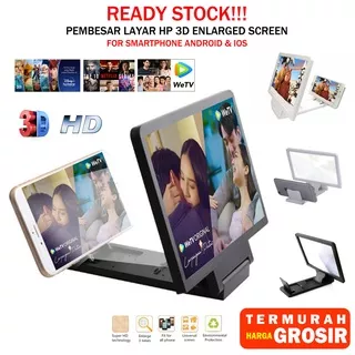 PEMBESAR LAYAR HP 7 INCH 3D ENLARGED SCREEN MOBILE SMARTPHONE UNIVERSAL - REALONEACC