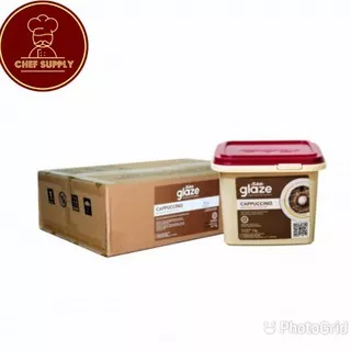 COLATTA GLAZE TOPPING CAPPUCINO 1 KG - COLLATA TOPING CAPUCINO HALAL