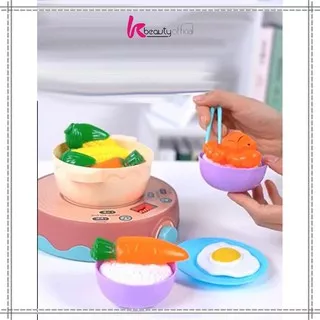 KB-M149 M151 Mainan Kitchen Set Kompor Elektronik BISA GERAK Mainan Masak Masakan Anak Perempuan