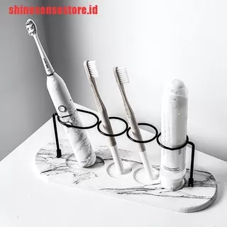 ?shinesensestore?Toothbrush Cup Holder Diatom Mud Base Frame Storage Rack Toothpas