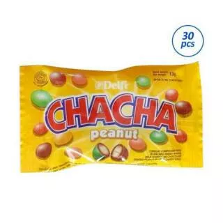Cha cha Peanut Milk Chocolate 7 gram (30 pcs)