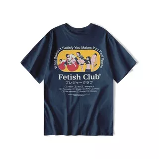 FLICWORLD - Fetish Navy Tshirt