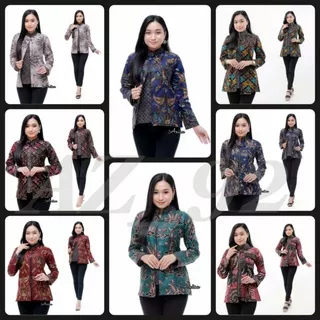 BLOUSE BATIK BLOUSE BATIK BOLERO BLOUSE BATIK WANITA BLOUS BATIK KANTOR BLOUS BATIK LENGAN PANJANG