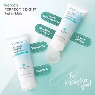 WARDAH PERFECT BRIGHT PEEL OFF MASK | WARDAH MASKER WAJAH | WARDAH PEEL OFF MASK