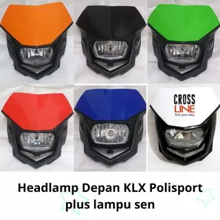 HEADLAMP BATOK REFLEKTOR POLISPORT KLX 150 CRF Batok Lampu depan polysport headlamp klx