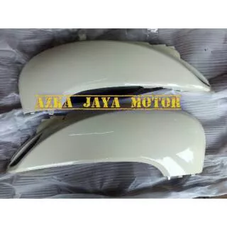 Promosi Cover Body Samping Honda Scoopy fi sepasang Kanan Kiri warna Cream / Krem Harga Termurah