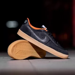 SALE ! NIKE KILLSHOT BLACK ORANGE SOLE GUM  SIZE 40 41 42 43 44   FREE TOTEBAG STICKER