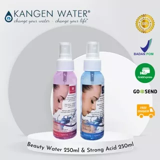 Paket 2 Botol 250ml Beauty Water / Strong Acid - Air Kangen Water original Beauty Water Lea Gloria Beauty Water Vavl Face Mist Facial Spray