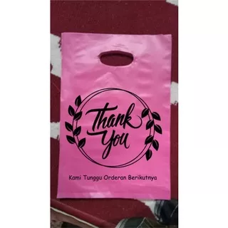 Plastik Thank You For Order uk. 30x40 ready stok/plastik olshop/plastik packing/plastik sablon