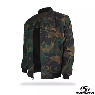 Surfinclo Bomber Jacket Green Army