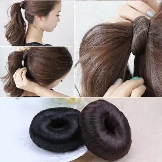 Fashion Elegant Women Ladies Girls Magic Hair Donut Hair Ring Bun Maker Hair Styling Tools Accessories