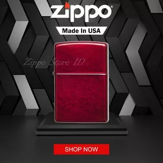 Korek Api Zippo Classic Candy Apple Red 21063 Original 100%