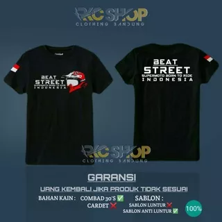 KAOS SUPERMOTO BEAT STREET BORN TO RIDE INDONESIA