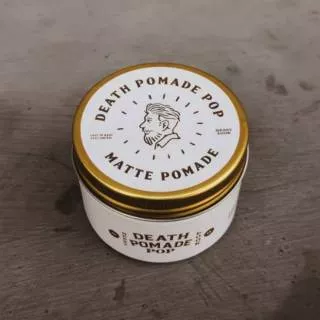 Death Pomade Pop Clay Matte Strong 4 Oz