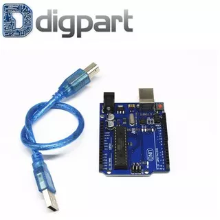 Arduino UNO R3 Atmega 328P-PU Atmega 16U2 DIP + USB Cable