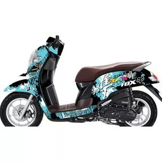 Decal scoopy fox tosca 2020 - Sticker Fox terlaris