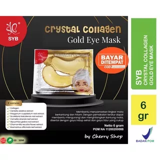 [BPOM] SYB Collagen Crystal Gold Eye Mask 6GR | Masker Mata Emas