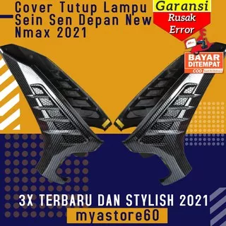 Cover Tutup Lampu Sein Sen Depan Samping Yamaha New Nmax N max 2021 Carbon Karbon Nemo
