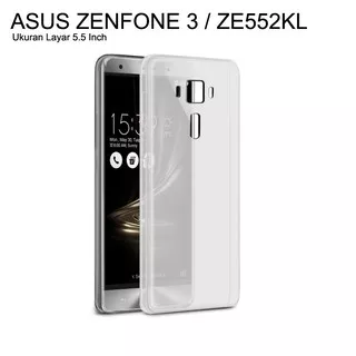 ? Ultrathin Asus Zenfone 3 (5.5) / ZE552KL | Softcase Clear Jelly Air Back