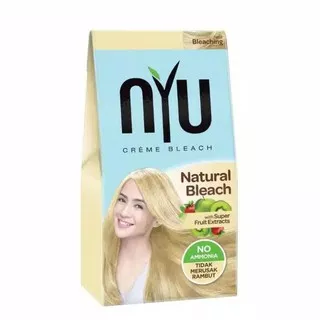 NYU Bleaching Hair Color/ Cat Rambut / Semir Rambut Tanpa Ammonia