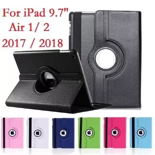 Apple iPad Air 1 Air 2 iPad 2017 2018 9.7 5th 6th Generation 360 Rotation Flip Stand Cover Case