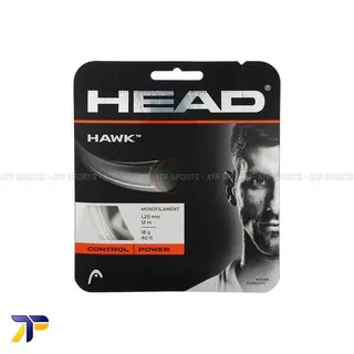 Senar Tenis Tennis HEAD Hawk 18 G 1.20 120  White