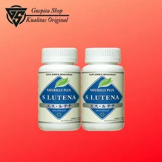Guspita Shop - Lutein Super Lutena Slutena Slutein Vitamin Mata Jepang Original Isi 100 Kapsul Asli