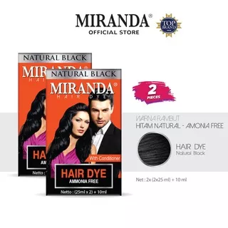 MIRANDA HAIR DYE NATURAL BLACK