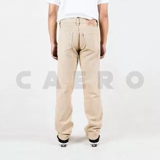 CELANA LEVIS STANDAR CREAM SIZE 28-38/Distrobandung