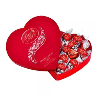 Lindt Lindor Swarovski Heart Chocolate Coklat Box Love Valentine 96grgr Cokta Kotak Cinta