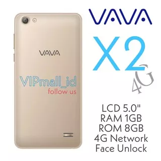 (4G) VAVA X2 - GARANSI RESMI - HP ANDROID 4G RAM 1GB/8GB - SMARTPHONE - HP ANDROID MURAH